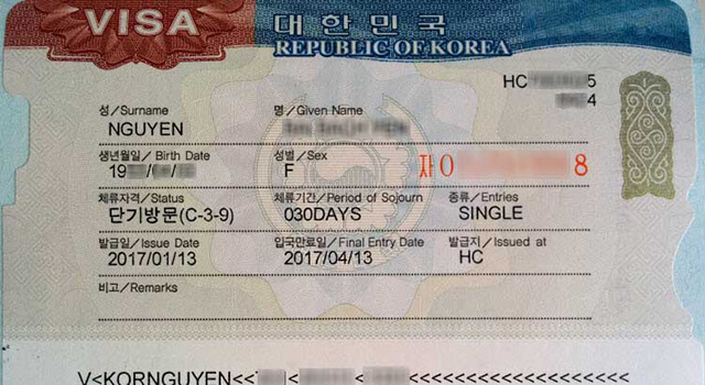 Nên chủ động làm visa trước khi du lịch hàn quốc tự túc từ 2-3 tháng
