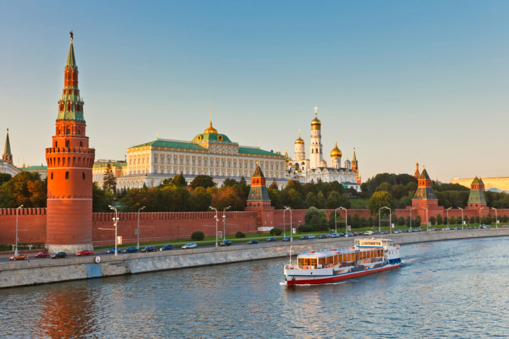 Du thuyền khám phá Điện Kremli
