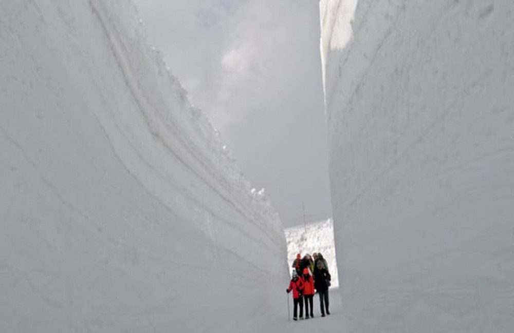 đường tuyết Tateyama Kurobe Alpine 