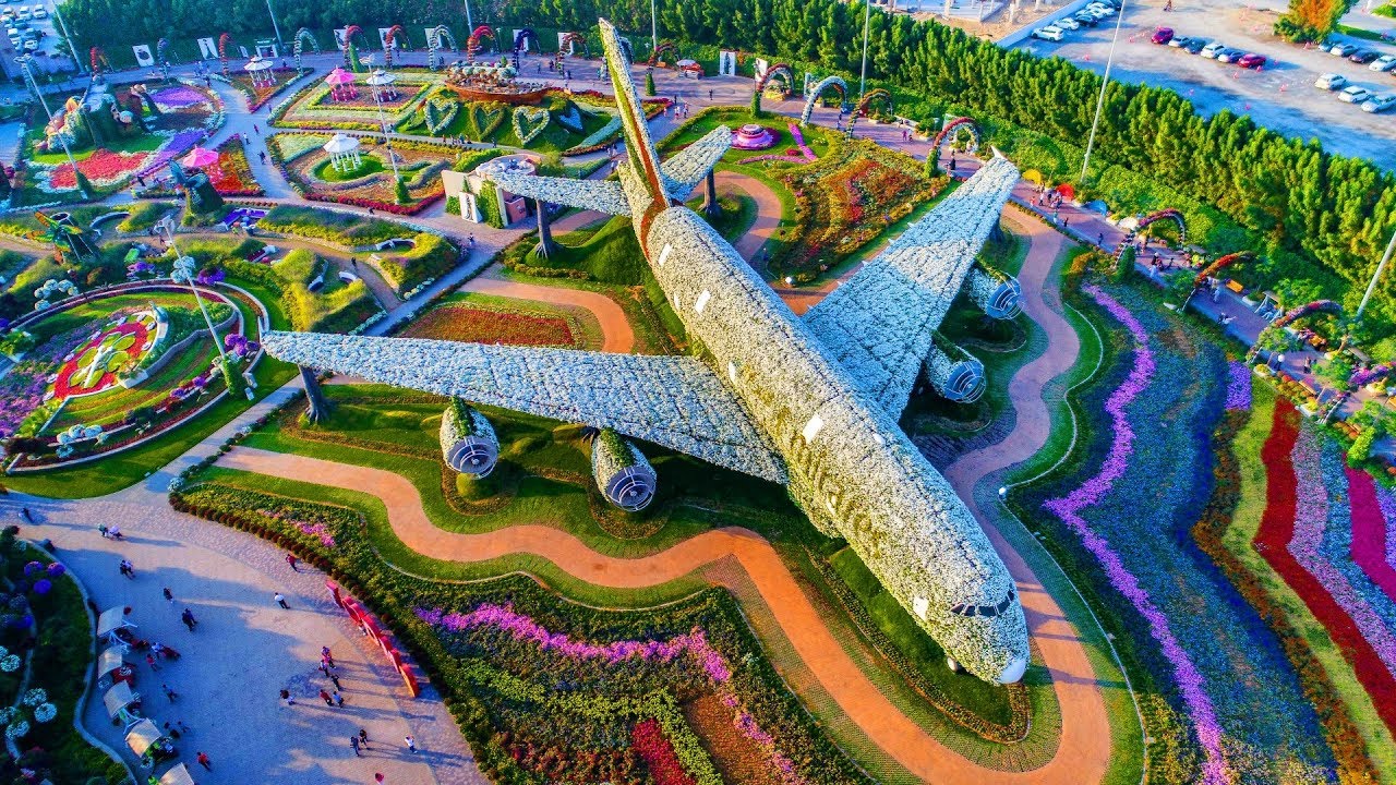 Khám phá vườn hoa Dubai Miracle Garden