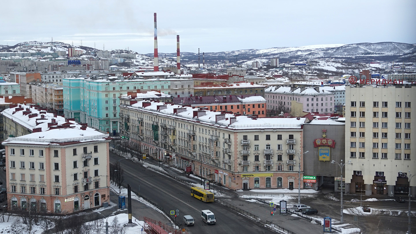 Thành phố Murmansk yên bình