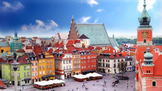 Những tòa nhà mang phong cách Baroque của thủ đô Warsaw