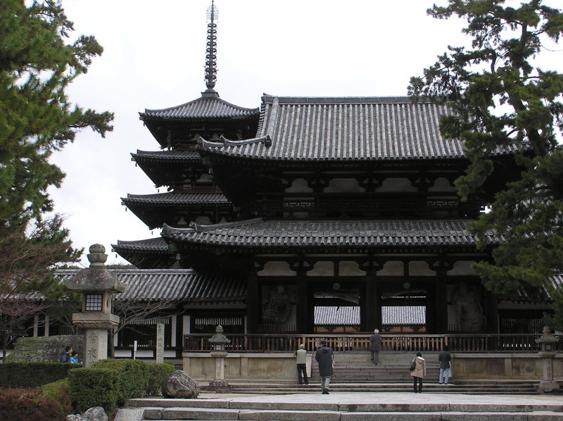  ngôi chùa Horyu-ji, Nhật Bản