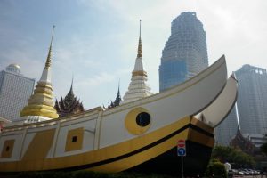 Du lịch Thái Lan nên ghé qua chùa Thuyền (Wat Yannawa)