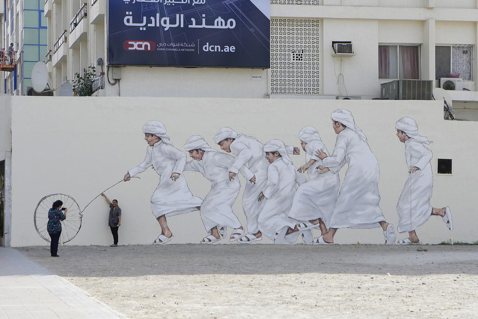 Chiêm ngưỡng nghệ thuật đường phố Dubai