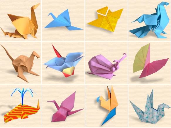 nghệ thuật gấp giấy Origami