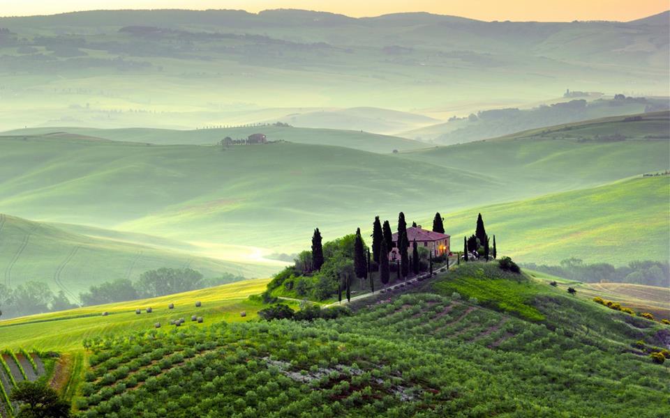 vùng Tuscany 
