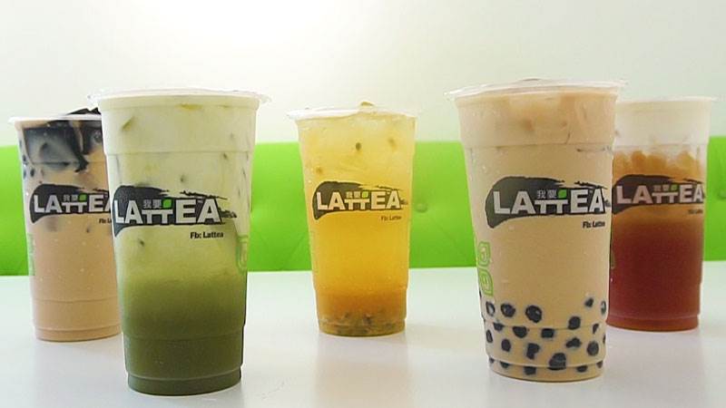 Thưởng thức trà sữa ở Lattea