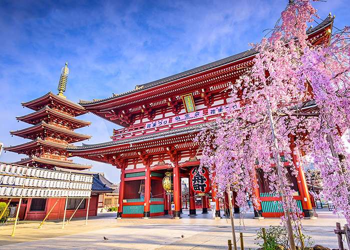 Ngôi chùa Asakusa Kannon linh thiêng