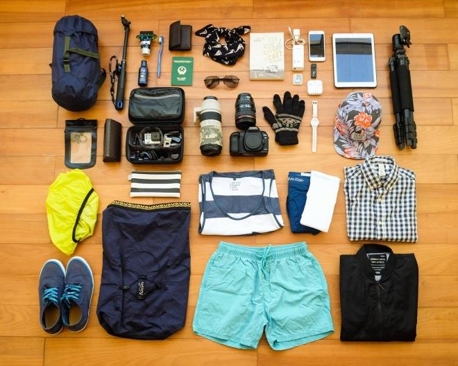 Chuẩn bị đầy đủ những đồ dùng cần thiết khi đi tour du lịch Đài Loan tự túc.