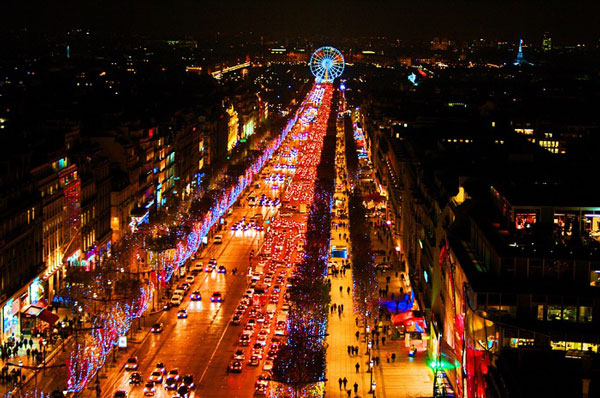 Đại lộ ánh sáng Champs – Elsees nước Pháp